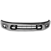 TITAN 17-19 FRONT BUMPER, Lower, Chrome, w/ Parking Aid Sensor Holes, Crew/Extended Cab