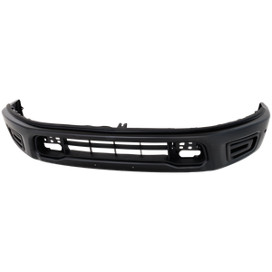 TITAN 17-19 FRONT BUMPER, Lower, Powdercoated Black, w/ Parking Aid Sensor Holes, Crew/Extended Cab