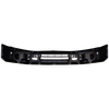 TITAN 17-19 FRONT BUMPER, Lower, Powdercoated Black, w/ Parking Aid Sensor Holes, Crew/Extended Cab