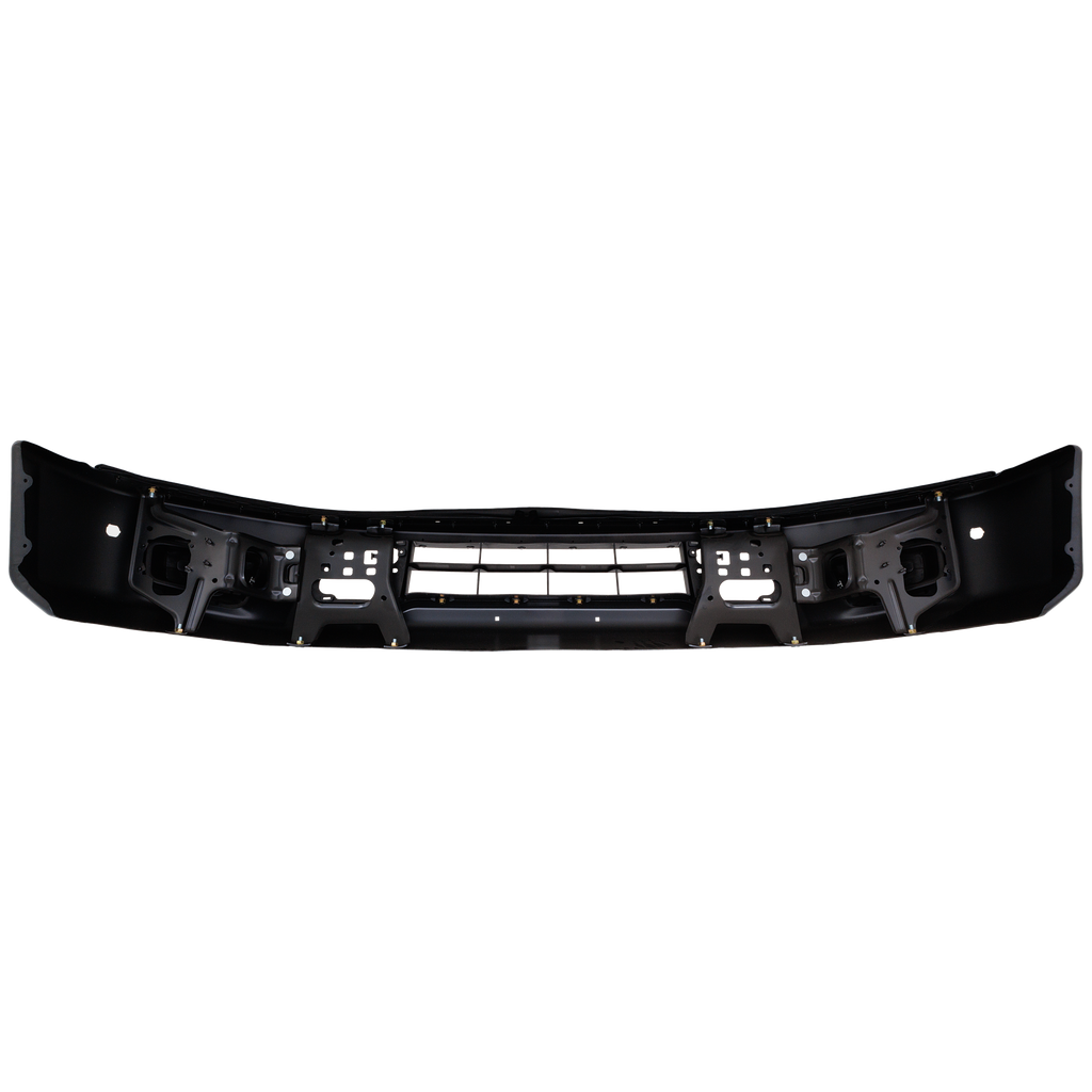 TITAN 17-19 FRONT BUMPER, Lower, Powdercoated Black, w/ Parking Aid Sensor Holes, Crew/Extended Cab