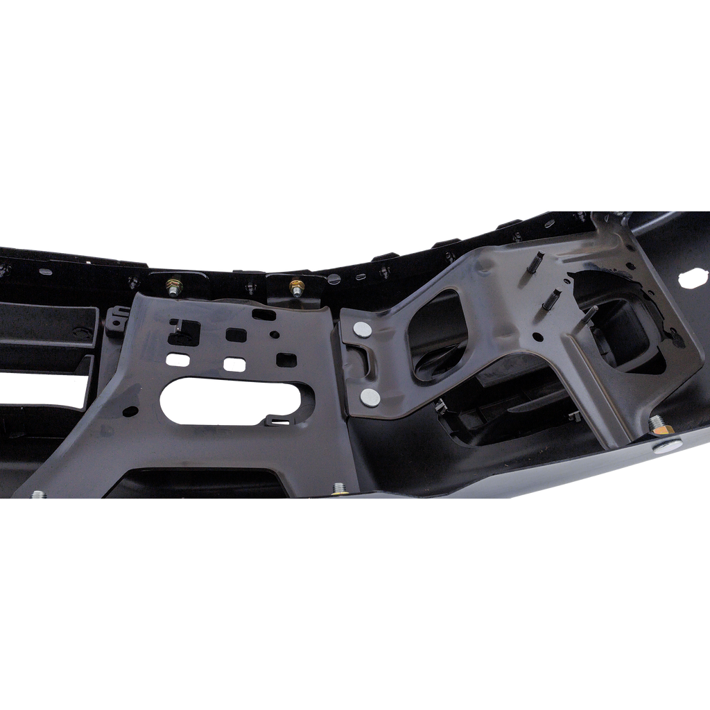 TITAN 17-19 FRONT BUMPER, Lower, Powdercoated Black, w/ Parking Aid Sensor Holes, Crew/Extended Cab