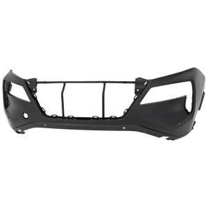 ROGUE 21-21 FRONT BUMPER COVER, Primed, w/ Park Distance Control Sensor Holes, 4 Parking Aid Sensor Holes, SL Model, USA Built Vehicle