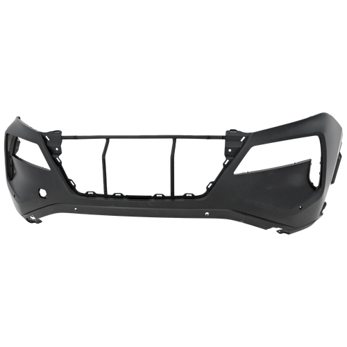 ROGUE 21-21 FRONT BUMPER COVER, Primed, w/ Park Distance Control Sensor Holes, 4 Parking Aid Sensor Holes, SL Model, USA Built Vehicle
