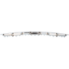 ROGUE 21-23 FRONT BUMPER GRILLE MOLDING, Lower, Chrome, Platinum Model