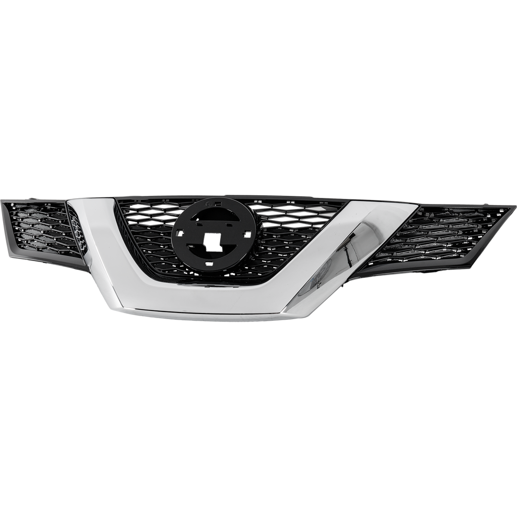ROGUE 15-20 GRILLE, Painted Black, (Exc. Hybrid Model), SL/(SV, 15-16, w/ Premium Package)/Special Edition Models, Korea Built Vehicle