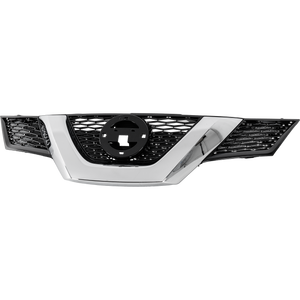 ROGUE 15-20 GRILLE, Painted Black, (Exc. Hybrid Model), SL/(SV, 15-16, w/ Premium Package)/Special Edition Models, Korea Built Vehicle