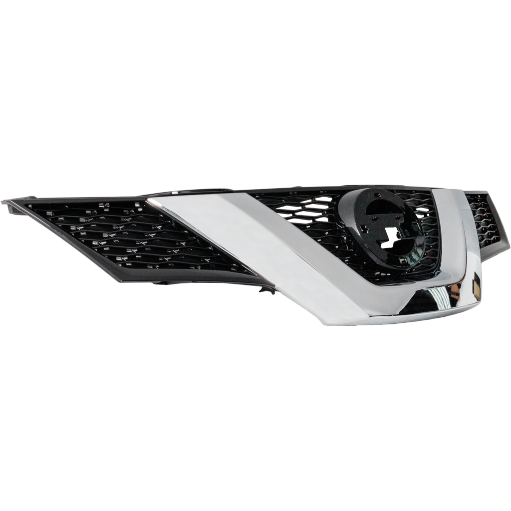 ROGUE 15-20 GRILLE, Painted Black, (Exc. Hybrid Model), SL/(SV, 15-16, w/ Premium Package)/Special Edition Models, Korea Built Vehicle