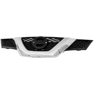 ROGUE 15-16 GRILLE, Painted Black, S/(SV, w/o Premium Package) Models, Korea Built Vehicle