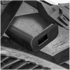 ROGUE 15-16 GRILLE, Painted Black, S/(SV, w/o Premium Package) Models, Korea Built Vehicle