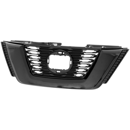 ROGUE 18-18 GRILLE, Primed Black, w/ Painted Black Molding, w/ Midnight Special Edition Pkg, w/o Premium Pkg, USA Built Vehicle, SV Model