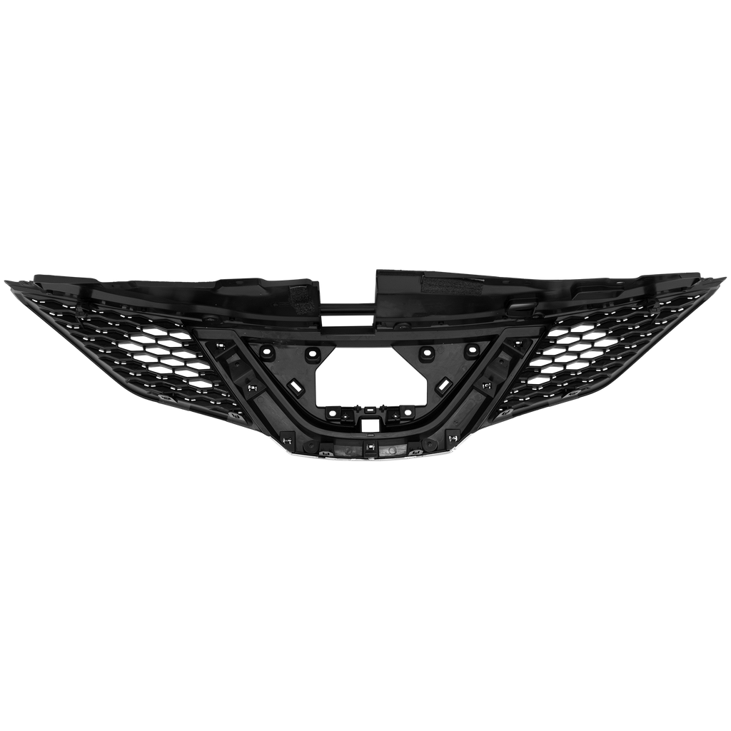 ROUGE SPORT 18-19 GRILLE, Painted Black Shell and Insert, w/ Chrome Molding, w/ Intelligent Cruise Control