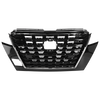 KICKS 21-23 GRILLE, Painted Black Shell and Insert, w/ Chrome Molding, SR Model