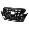 KICKS 21-23 GRILLE, Painted Black Shell and Insert, w/ Chrome Molding, SR Model