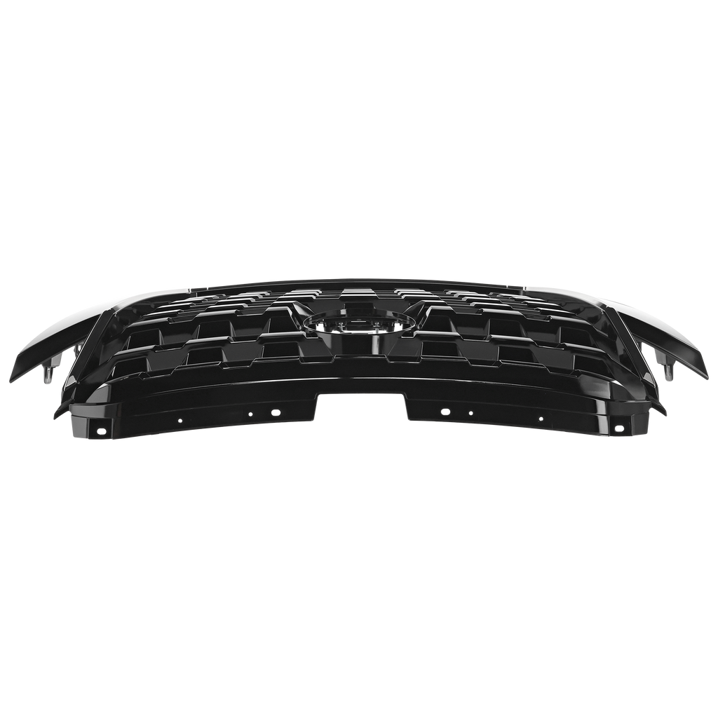 KICKS 21-23 GRILLE, Painted Black Shell and Insert, w/ Chrome Molding, SR Model