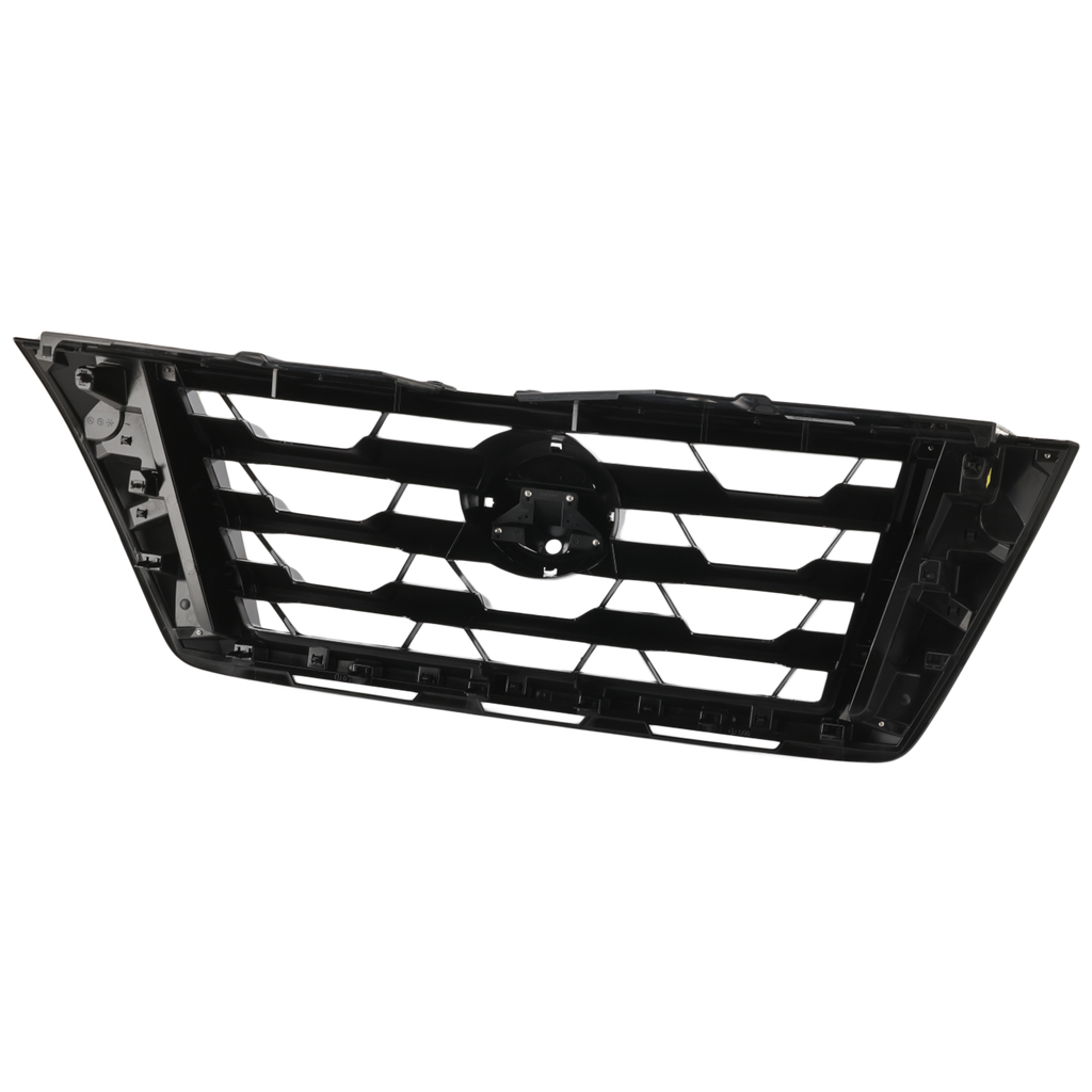 ARMADA 21-22 GRILLE, Painted Black Shell and Insert, w/ Black Molding, w/ Midnight Edition, SL Model