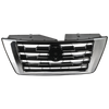 ARMADA 21-22 GRILLE, Painted Black Shell and Insert, w/ Chrome Molding, (SL, w/o Midnight Edition)/Platinum Models