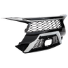 MAXIMA 19-19 GRILLE, Painted Black Shell with Chrome Insert, SR Model, w/o Premium Package, w/o Front View Camera