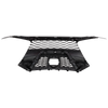 MAXIMA 19-19 GRILLE, Painted Black Shell with Chrome Insert, SR Model, w/o Premium Package, w/o Front View Camera