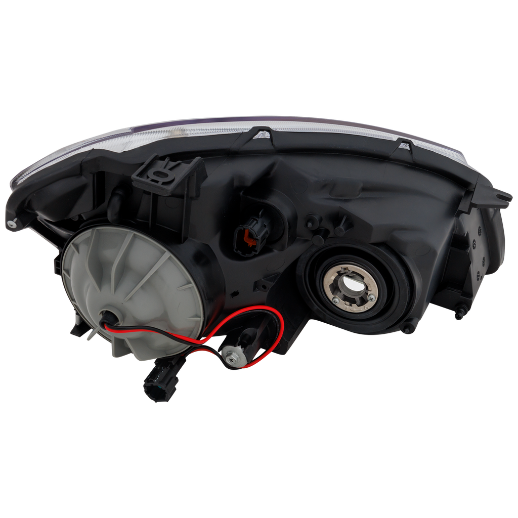 ALTIMA 05-06 HEAD LAMP RH AND LH, Lens and Housing, Black Bezel, w/o HID, 2-Piece