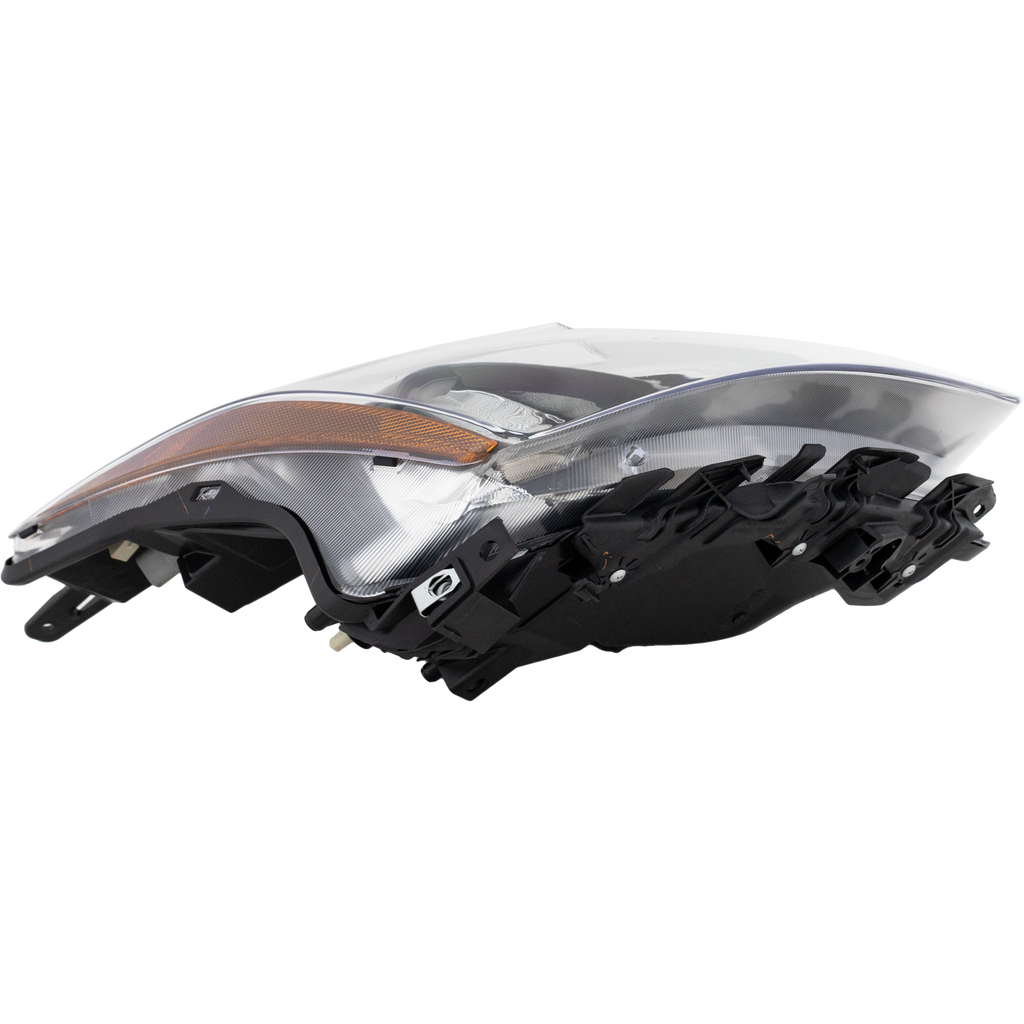 ALTIMA 10-12 HEAD LAMP RH AND LH, Lens and Housing, Halogen, Black Bezel, Sedan, 2-Piece