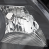 ALTIMA 10-12 HEAD LAMP RH AND LH, Lens and Housing, Halogen, Black Bezel, Sedan, 2-Piece