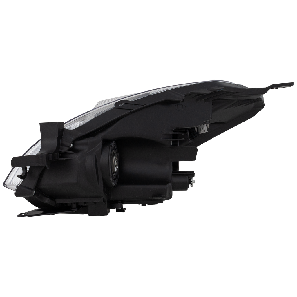 ALTIMA 10-13 HEAD LAMP RH AND LH, Lens and Housing, Halogen, Chrome Bezel, 2-Piece