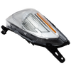 ALTIMA 10-13 HEAD LAMP RH AND LH, Lens and Housing, Halogen, Chrome Bezel, 2-Piece