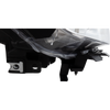 ALTIMA 10-13 HEAD LAMP RH AND LH, Lens and Housing, Halogen, Chrome Bezel, 2-Piece