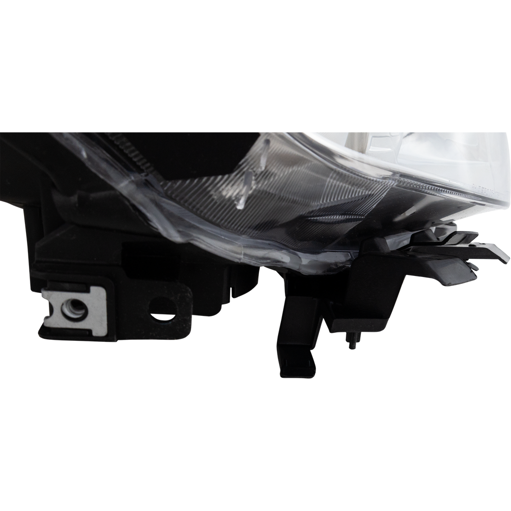 ALTIMA 10-13 HEAD LAMP RH AND LH, Lens and Housing, Halogen, Chrome Bezel, 2-Piece