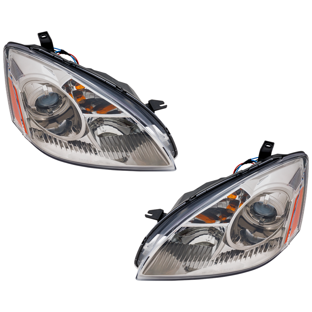 ALTIMA 02-04 HEAD LAMP RH AND LH, Assembly, Halogen, Projector Type