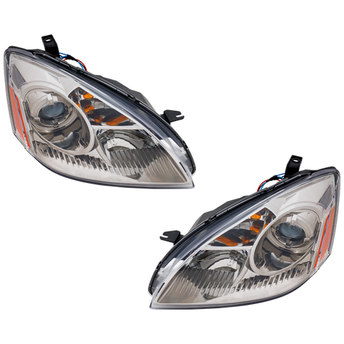 ALTIMA 02-04 HEAD LAMP RH AND LH, Assembly, Halogen, Projector Type
