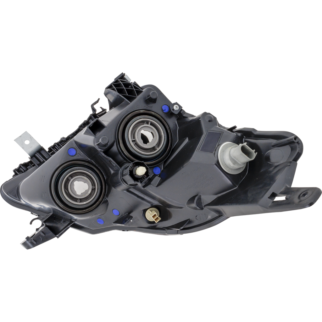 ALTIMA 08-09 HEAD LAMP RH AND LH, Lens and Housing, Chrome Bezel, Halogen, w/o HID, Coupe, 2-Piece