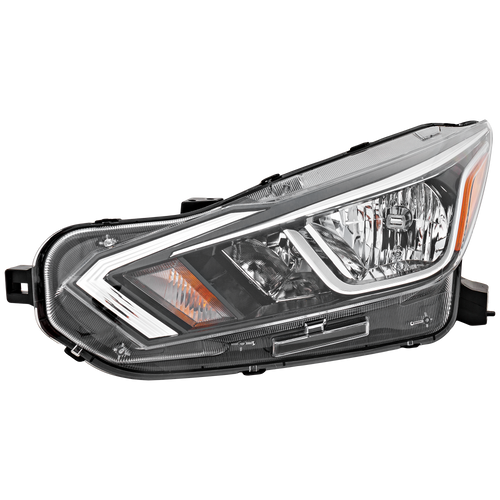 VERSA 20-21 HEAD LAMP LH, Assembly, Halogen - CAPA