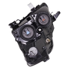 ALTIMA 07-07 HEAD LAMP RH, Assembly, Halogen, Black Bezel, Sedan/Hybrid