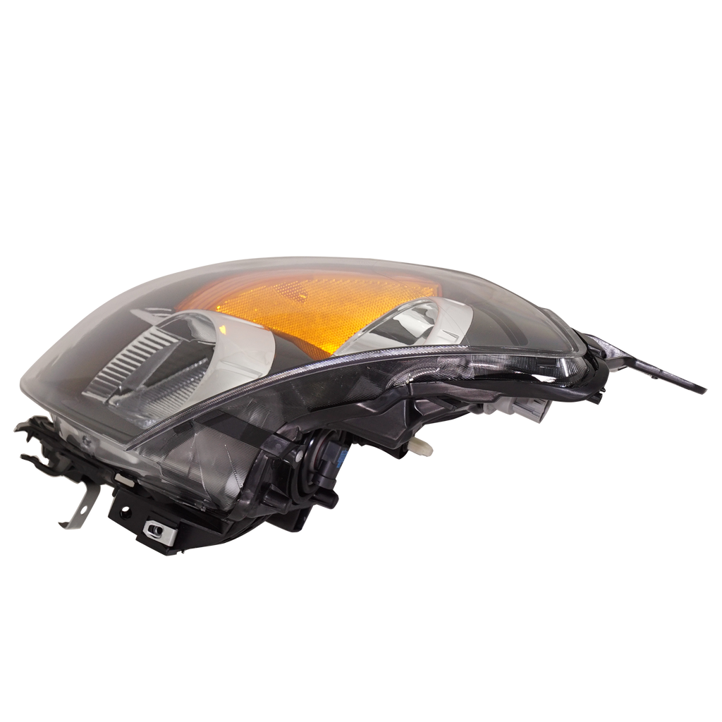 ALTIMA 07-07 HEAD LAMP LH, Assembly, Halogen, Black Bezel, Sedan/Hybrid