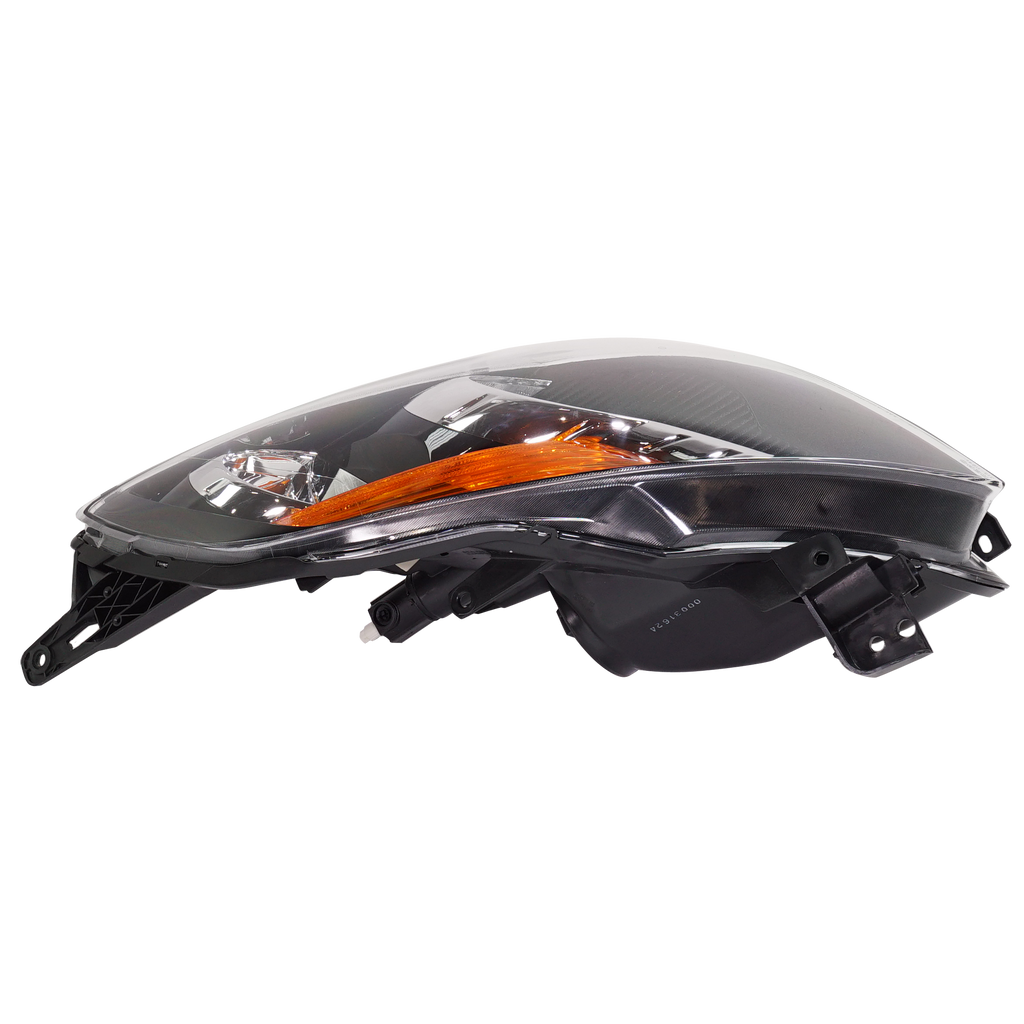 ALTIMA 07-07 HEAD LAMP LH, Assembly, Halogen, Black Bezel, Sedan/Hybrid