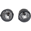 VERSA 07-11 FOG LAMP RH AND LH, Assembly, Halogen, Clear Lens