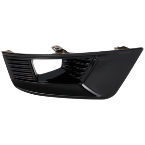 ARMADA 21-22 FOG LAMP MOLDING RH, Gloss Black Bezel and Molding,Â SL Model, w/ Midnight Edition
