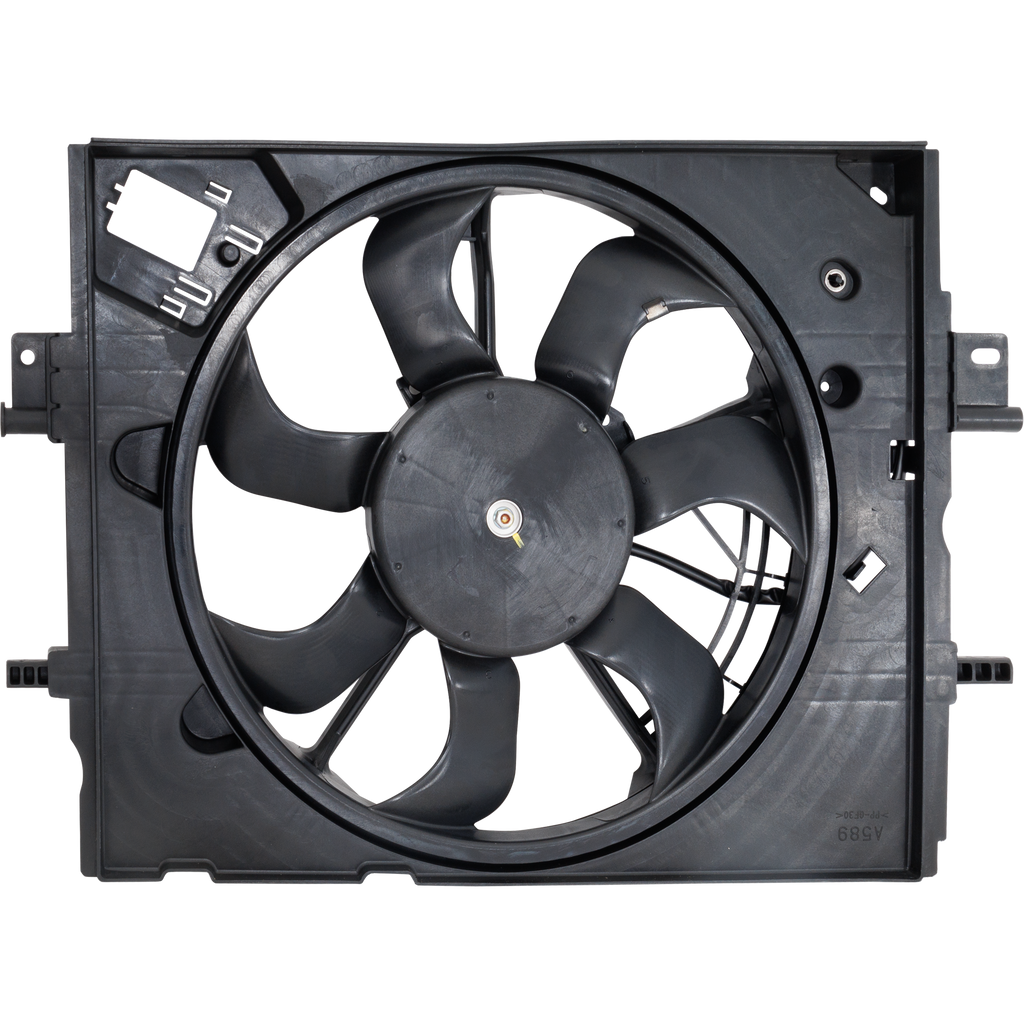 SENTRA 20-23 RADIATOR FAN ASSEMBLY, 2.0L, S/SR/SV, w/o Control module