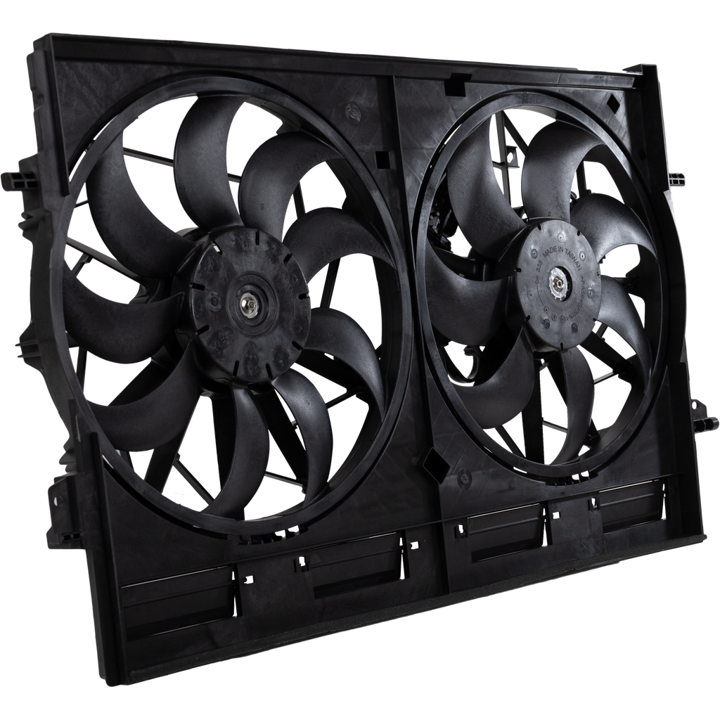 ROGUE 21-23 RADIATOR FAN ASSEMBLY, Dual Fan, 2.5L Eng., w/ Control module