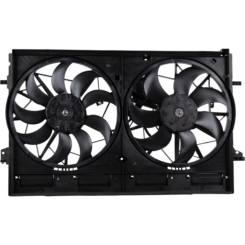 ROGUE 21-23 RADIATOR FAN ASSEMBLY, Dual Fan, 2.5L Eng., w/ Control module