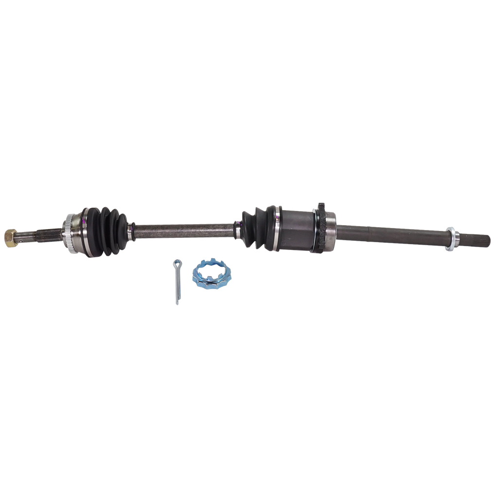 SENTRA 00-01 FRONT CV AXLE ASSEMBLY RH, w/o Locking Differential, 2.0L Eng., No-ABS