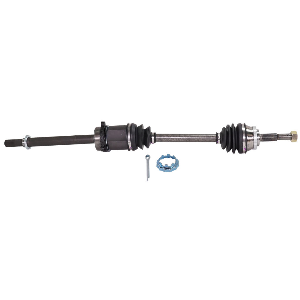 SENTRA 00-01 FRONT CV AXLE ASSEMBLY RH, w/o Locking Differential, 2.0L Eng., No-ABS