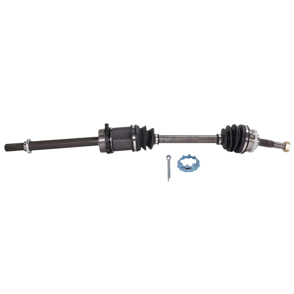 SENTRA 00-01 FRONT CV AXLE ASSEMBLY RH, w/o Locking Differential, 2.0L Eng., No-ABS