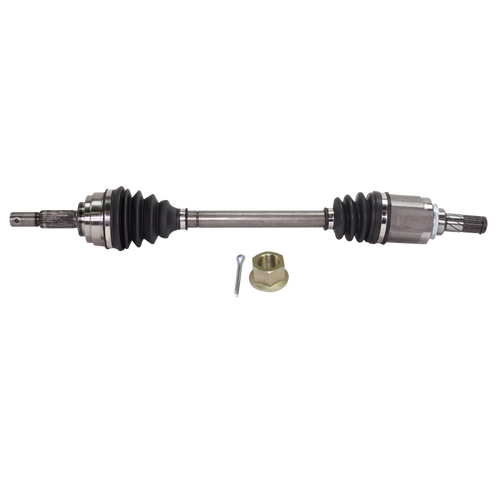 VERSA 09-11 FRONT CV AXLE ASSEMBLY LH, 1.6L Eng., Automatic Transaxle