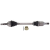 VERSA 09-11 FRONT CV AXLE ASSEMBLY LH, 1.6L Eng., Automatic Transaxle
