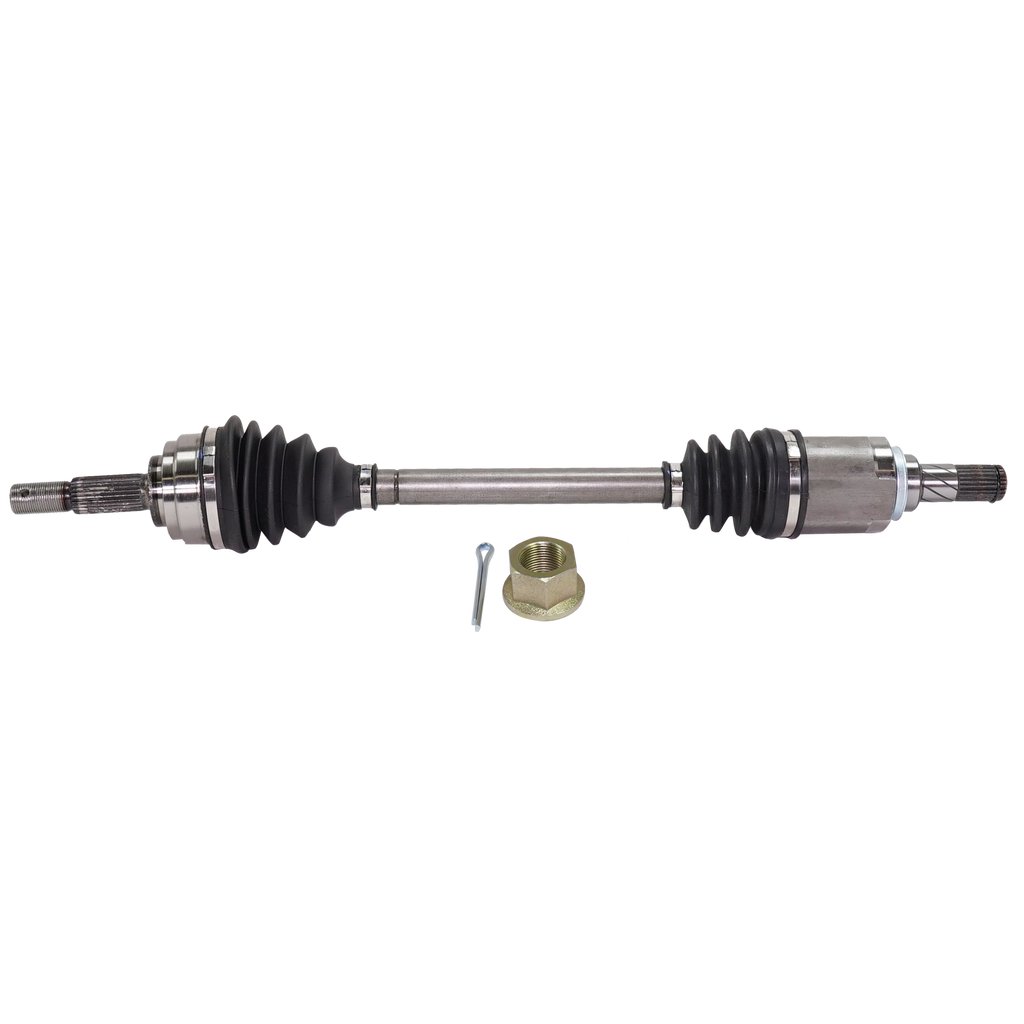 VERSA 09-11 FRONT CV AXLE ASSEMBLY LH, 1.6L Eng., Automatic Transaxle