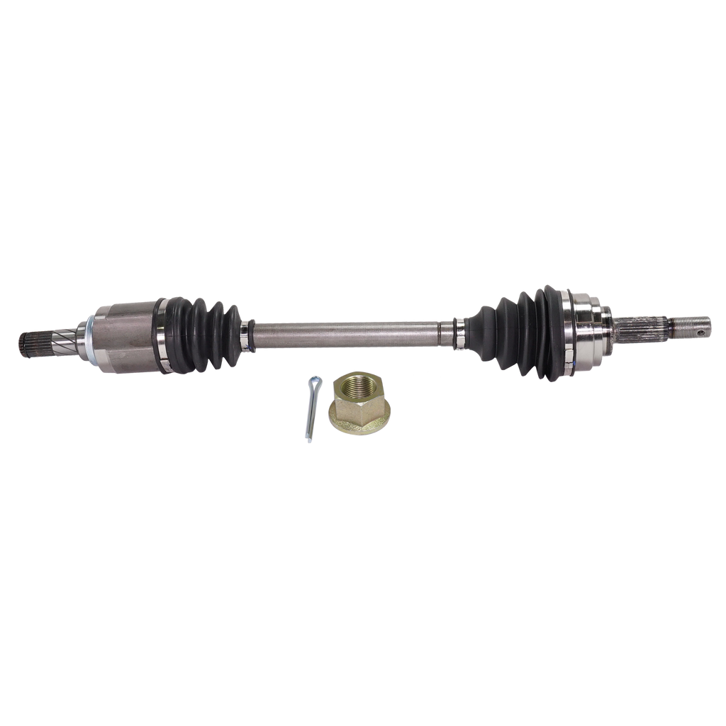 VERSA 09-11 FRONT CV AXLE ASSEMBLY LH, 1.6L Eng., Automatic Transaxle
