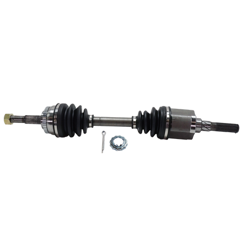 SENTRA 00-01 FRONT CV AXLE ASSEMBLY LH, w/ Locking Differential, 2.0L Eng.