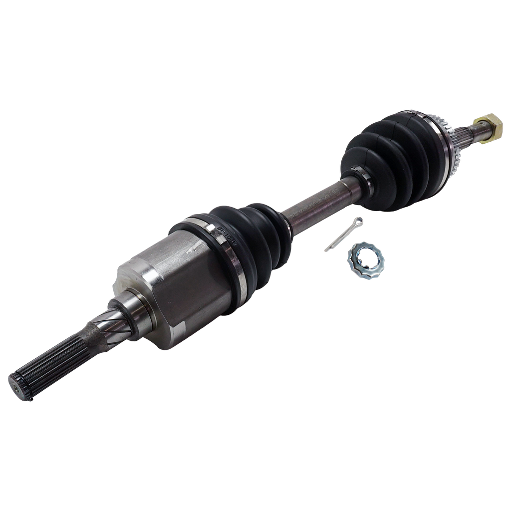 SENTRA 00-01 FRONT CV AXLE ASSEMBLY LH, w/ Locking Differential, 2.0L Eng.